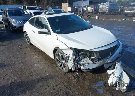 2016 Honda Civic Touring from USA, damaged, VIN 2HGFC3B99GH357974